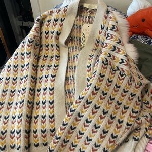 Farmers Market Women's Beige Cardigan